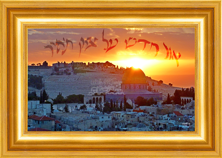 JERUSALEM ART~Shine a New Light on Zion~