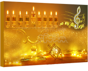 JEWISH HOLIDAY ART~Chanukah Holy Lights~