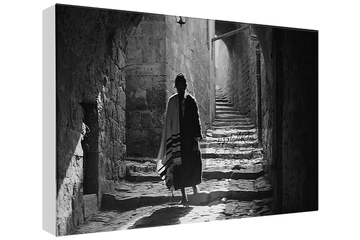 ~Early To Prayer Over Ancient Jerusalem Stone Steps~