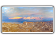 ISRAEL ART~Judean Desert Overlooking Dead Sea~