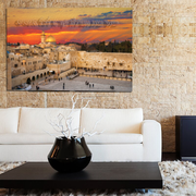JUDAICA WAILING WALL ART~My Home Of Prayer To All Nations~