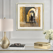 JUDAICA ART PAINTING~Jerusalem Old City~
